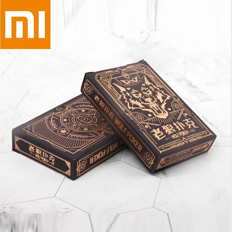 Xiaomi Mijia игральные карты покер настольные игры оборотень убить игры Игральные карты вечерние игральные карты сбор игральные карты волк покер