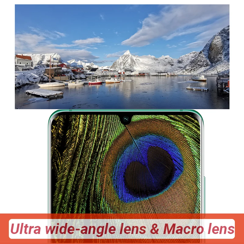  Global Version Huawei P30 Pro Smartphone 50x digital Zoom 8GB 256GB Quad Camera 6.47'' Full Screen 