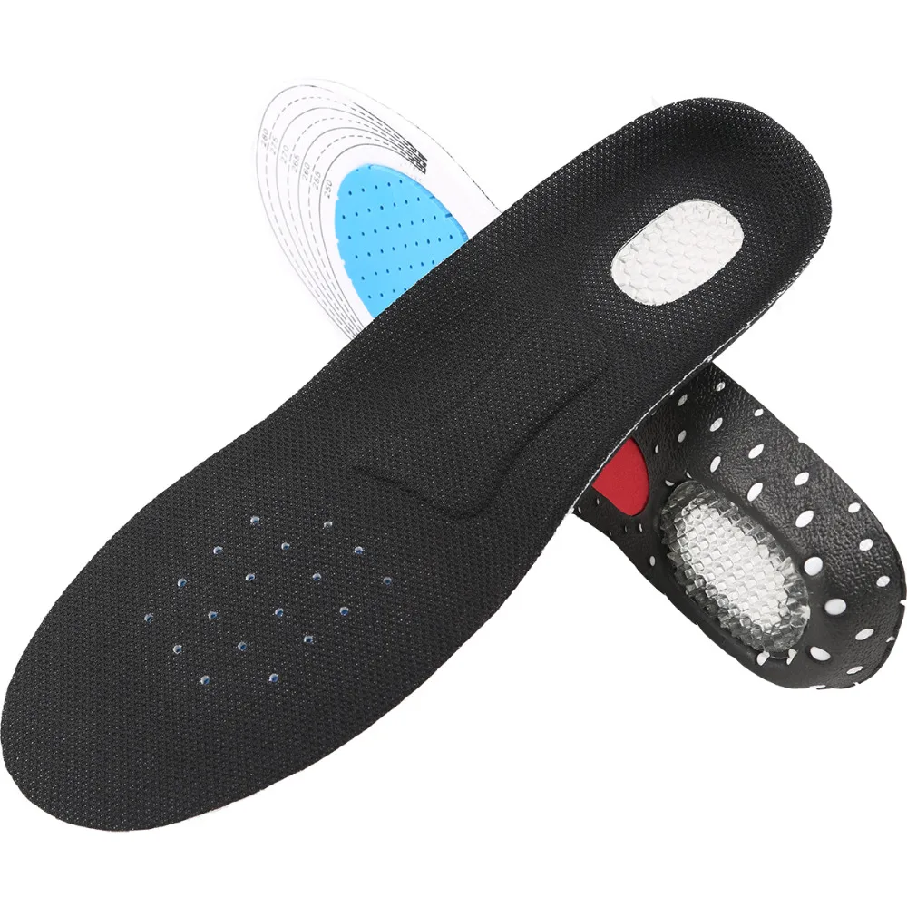 Size 36-45 Unisex Orthotic Arch Support Sport Shoe Pad Running Gel Insoles Insert Cushion For Men Women Plantar Fasciitis