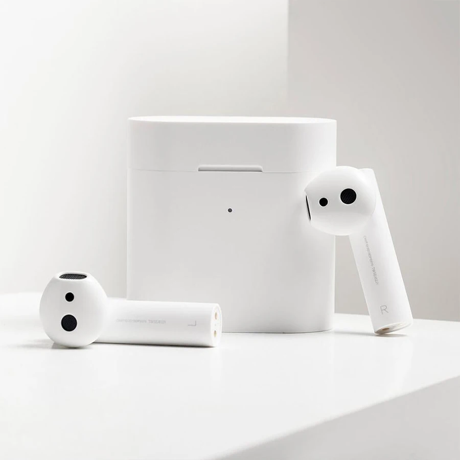 Ceny Oryginalny Xiao mi Air 2 TWS Airdots Pro 2 mi Air 1 prawdziwe bezprzewodowe słuchawki ENC Bluetooth 5 sterowana dotykiem sterowanie głosem LHDC Dyna mi c