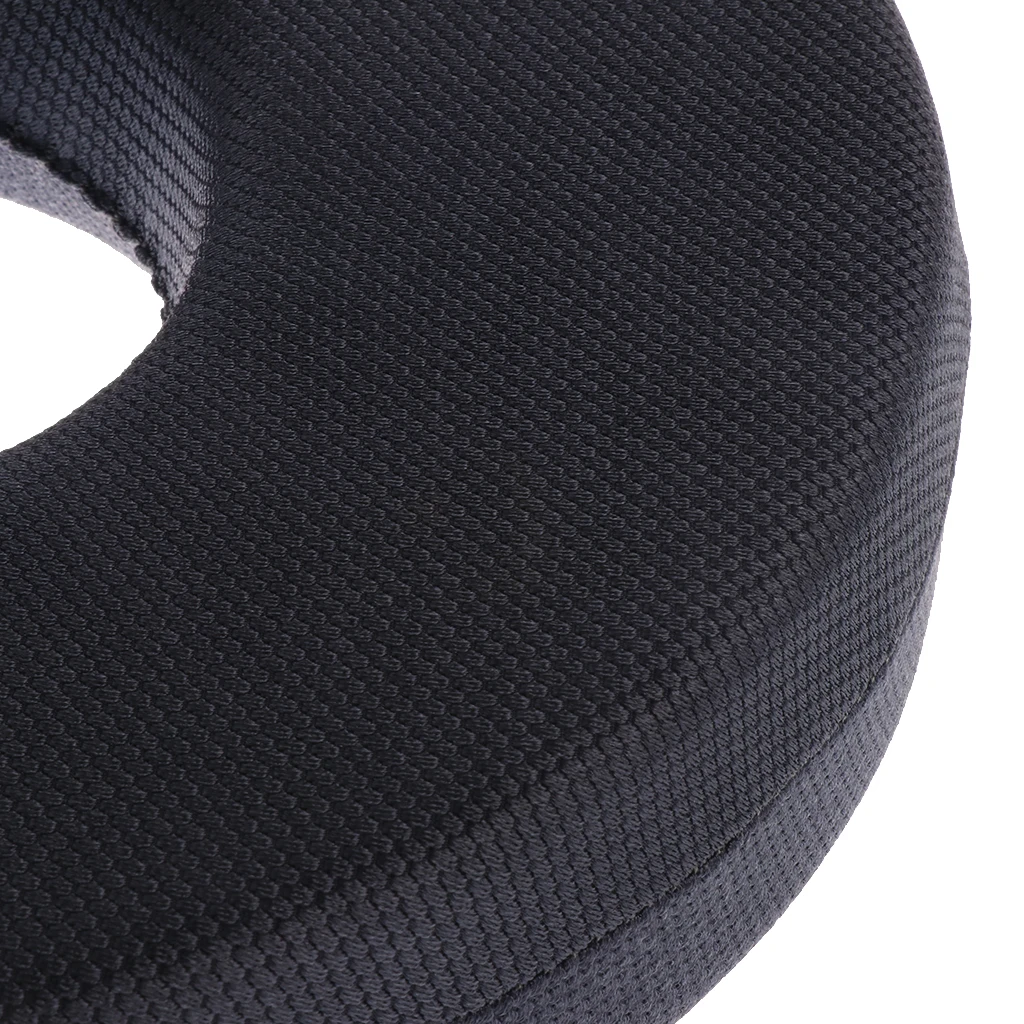 Comfort Seat Cushion Bedsore Prevent Hemorrhoid Pad Soft Sponge Lightweight Hip Lift Seat Cushion for Home Office Travel Black