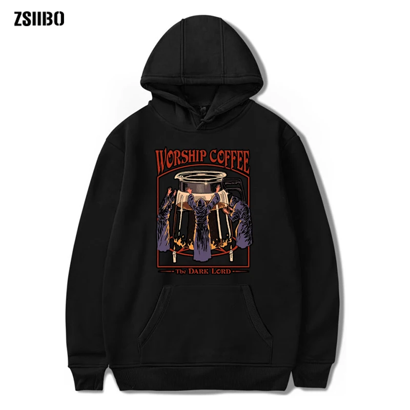 New Men Satan hoodies Demon Death Scary Evil Hip Hop Satanism Grim Reaper Evil Sweatshirt Psychedelic horror hoodie Male/female