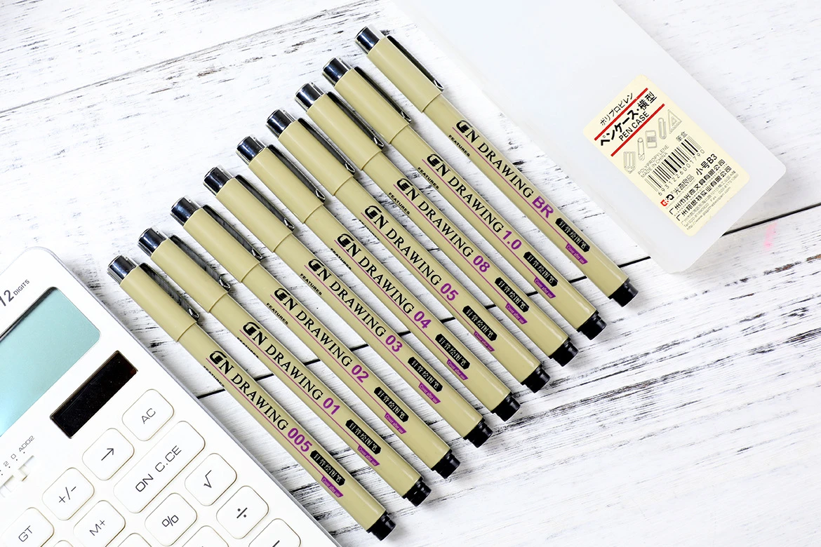 Needle Pen Line Drawing Pen Drawing Pen Cartoon Hand Drawing Design Sketch  Pen Beautiful Pen - Art Markers - AliExpress
