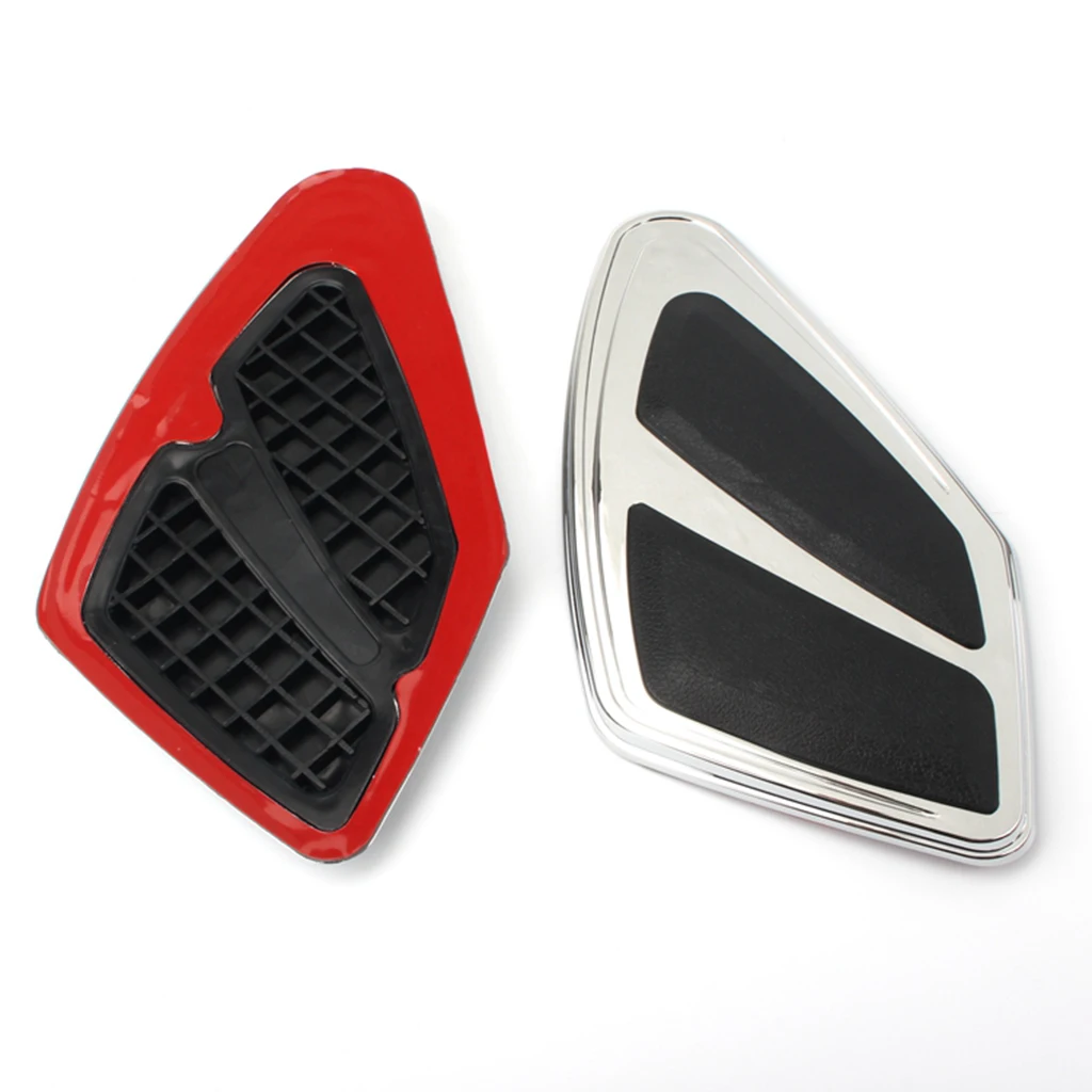 Rubber Anti-slip Tank Traction Pads, Fuel Gas Grip Decal Protector for HONDA Golden Wing GL1800/FB6 2012-2017