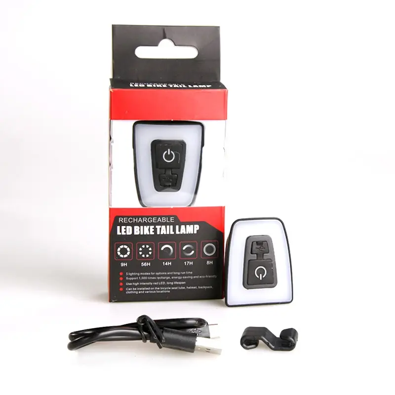 Luce Posteriore Bici A Energia Solare E USB – Impermeabile, Con Modalità Lampeggiante, Per Mountain Bike E Guida Notturna In Sicurezza