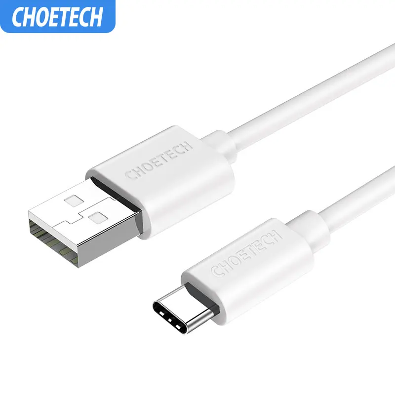 CHOETECH usb type C кабель для USB передачи данных быстрой зарядки samsung S8 кабели мобильных