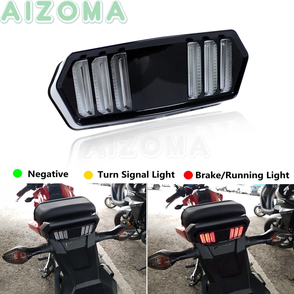 Встроенный светодиодный стоп-сигнал задПредупреждение поворота для Honda MSX /Grom 125