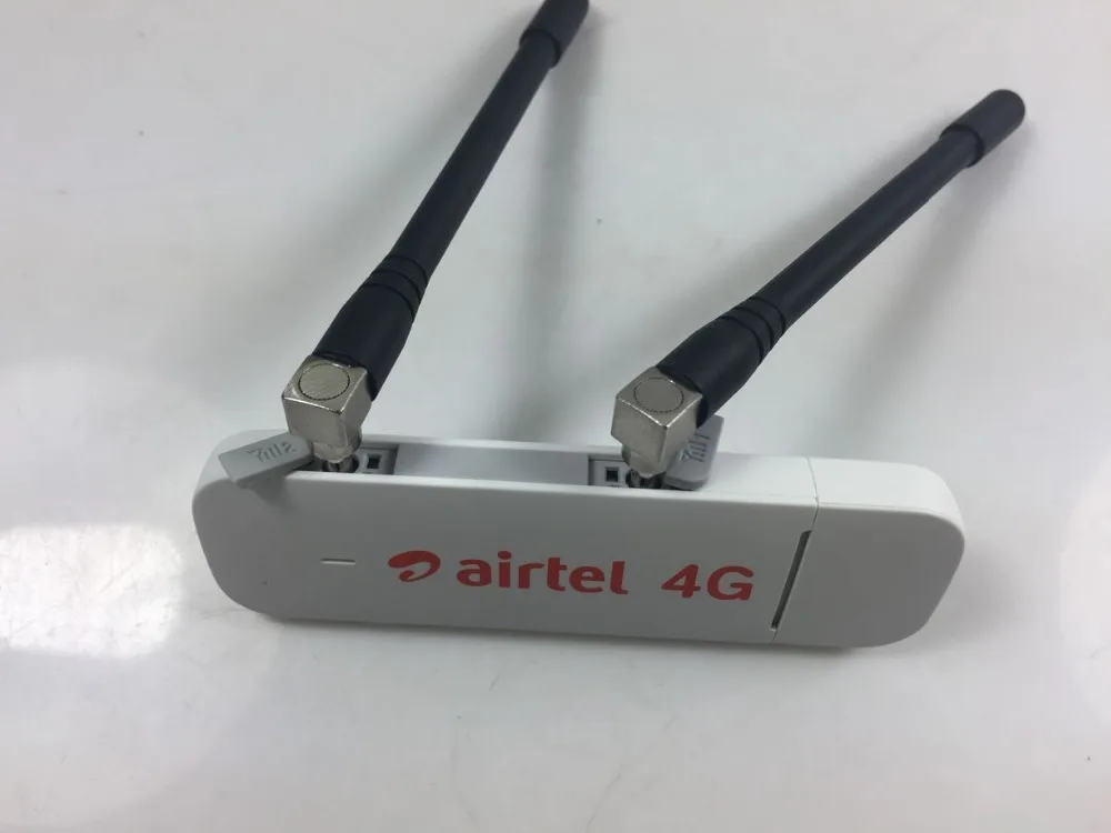 Разблокированный Huawei E3372 4G LTE USB ключ 150 Мбит/с флешка Datacard с 2 антеннами|3G модемы| |