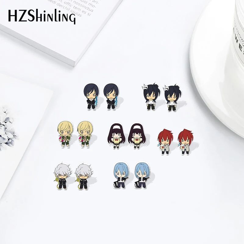 2021 г. cø de: BREAKER Toki Sakurakouji Sakura Cartoon Anime Heat Acrylic Stud смола эпоксидные ювелирные изделия