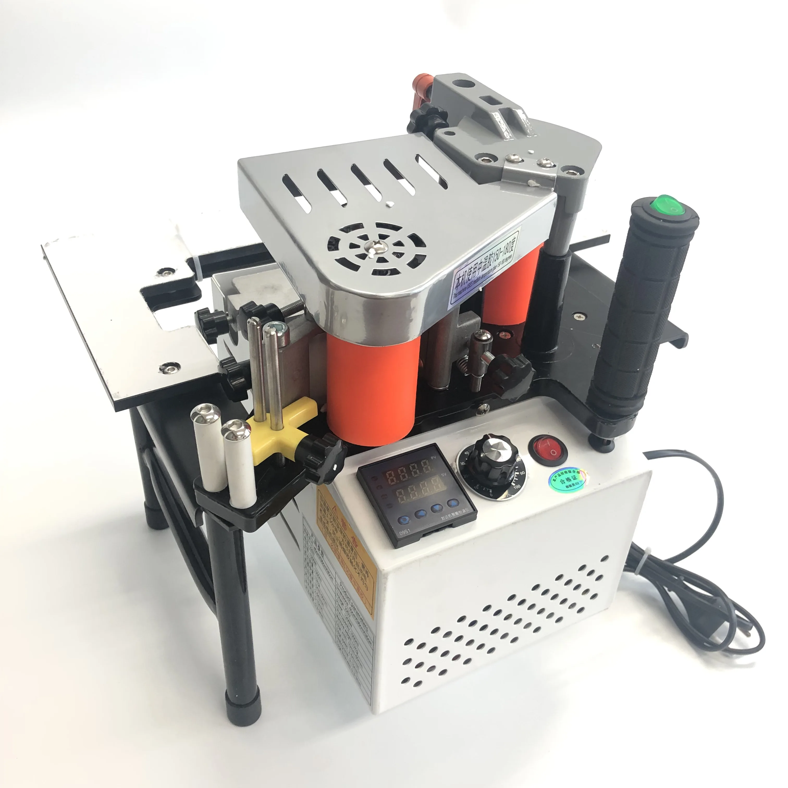 RU delivery woodworking portable edge banding machine double-sided glue coating 220V / 110V 1200W