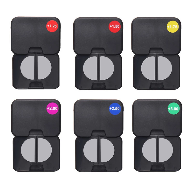 Liquid Silicone Bifocal Reading Lens 2 Pcs Stickon Presbyopic Lenses