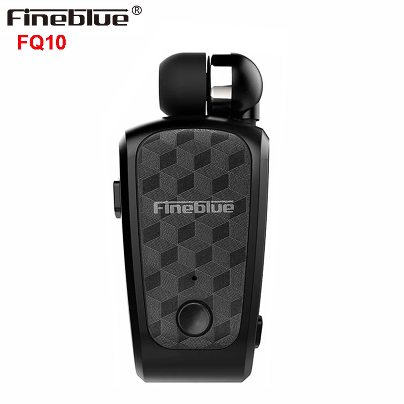 Fineblue FQ10 Bluetooth клип на наушник Выдвижной наушник долгий режим ожидания Поддержка громкой связи вызов с шумоподавлением гарнитура