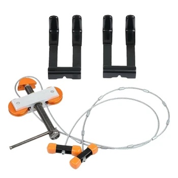 

Hand Held Portable Bow Press And Quad Brackets For Compound Bow Archery