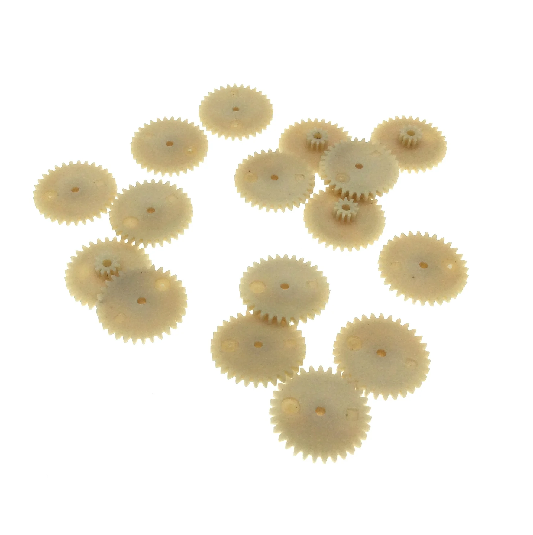 16 шт. пластиковые шестерни для кассетной колоды аудиоплеера CD/VCD/DVD/LD магнитофон |