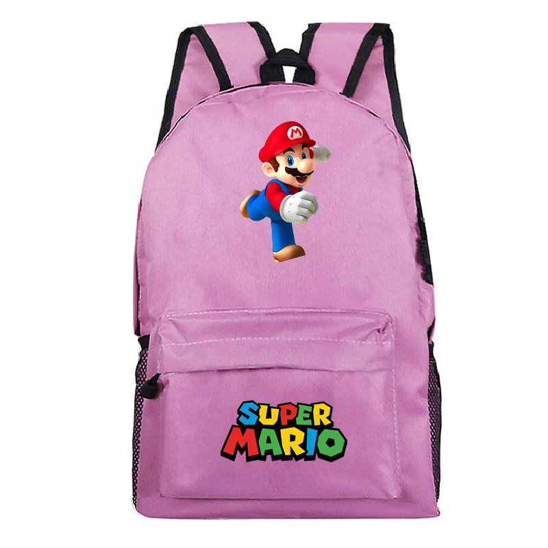 Школьные сумки для девочек-подростков, повседневный супер-рюкзак Марио, Женский Мужской рюкзак для ноутбука, рюкзак с принтом Марио Йоши для путешествий