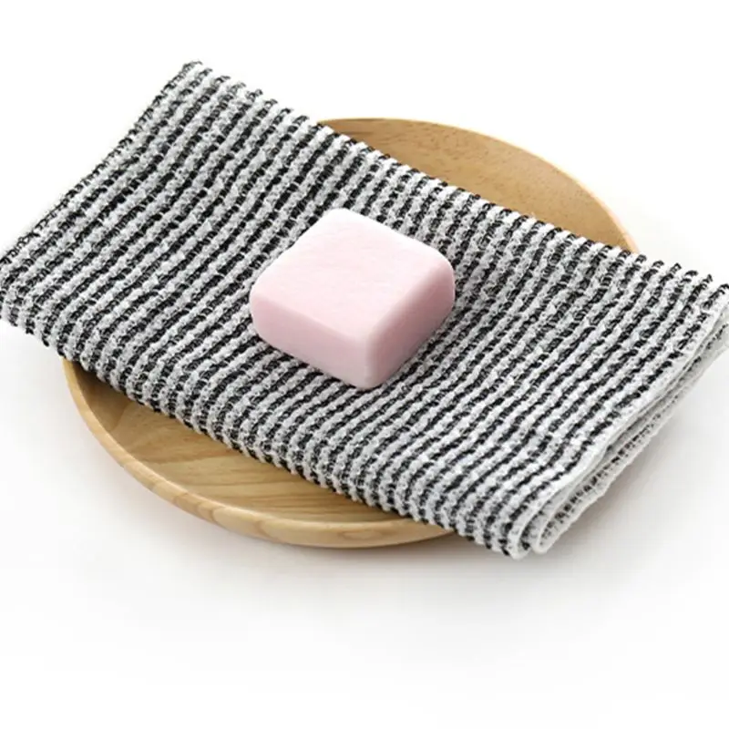 Женское и мужское банное полотенце из углеродного волокна, отшелушивающая мочалка