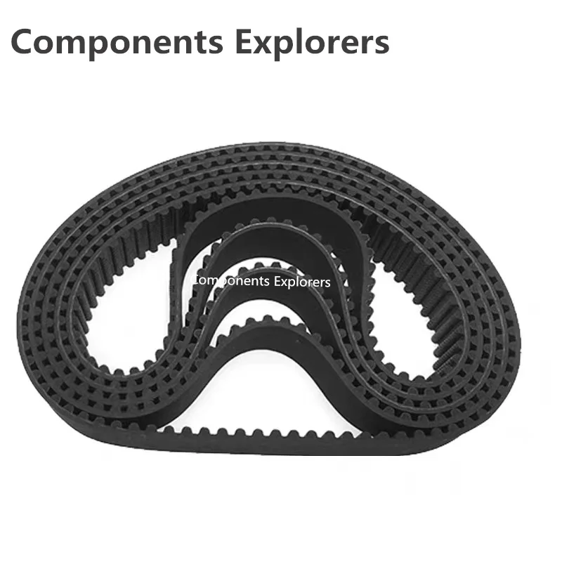 HTD5M Timing Belt Length180 200 225 235 240 250 255 260 265 270mm Width10/12/15/20/25/30mm HTD 5M Closed Loop Synchronous Belts