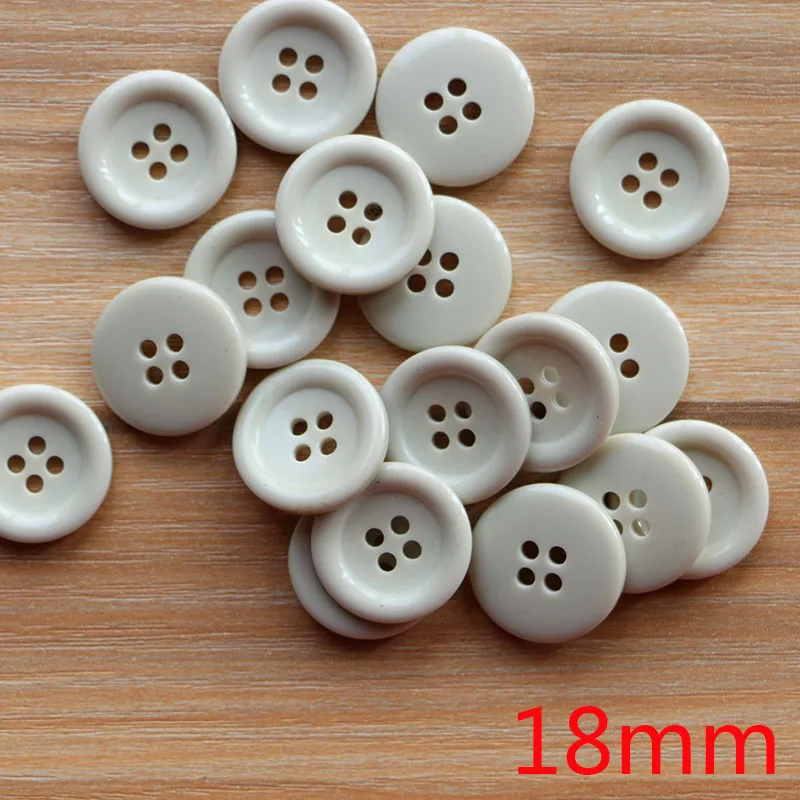 18mm 15pcs 15 мм 15 шт смешанные маленькие пуговицы для швейные Крепежные изделия Скрапбукинг и сделай сам ручной работы с разными цветами и стилем - Цвет: 18mm 15pcs