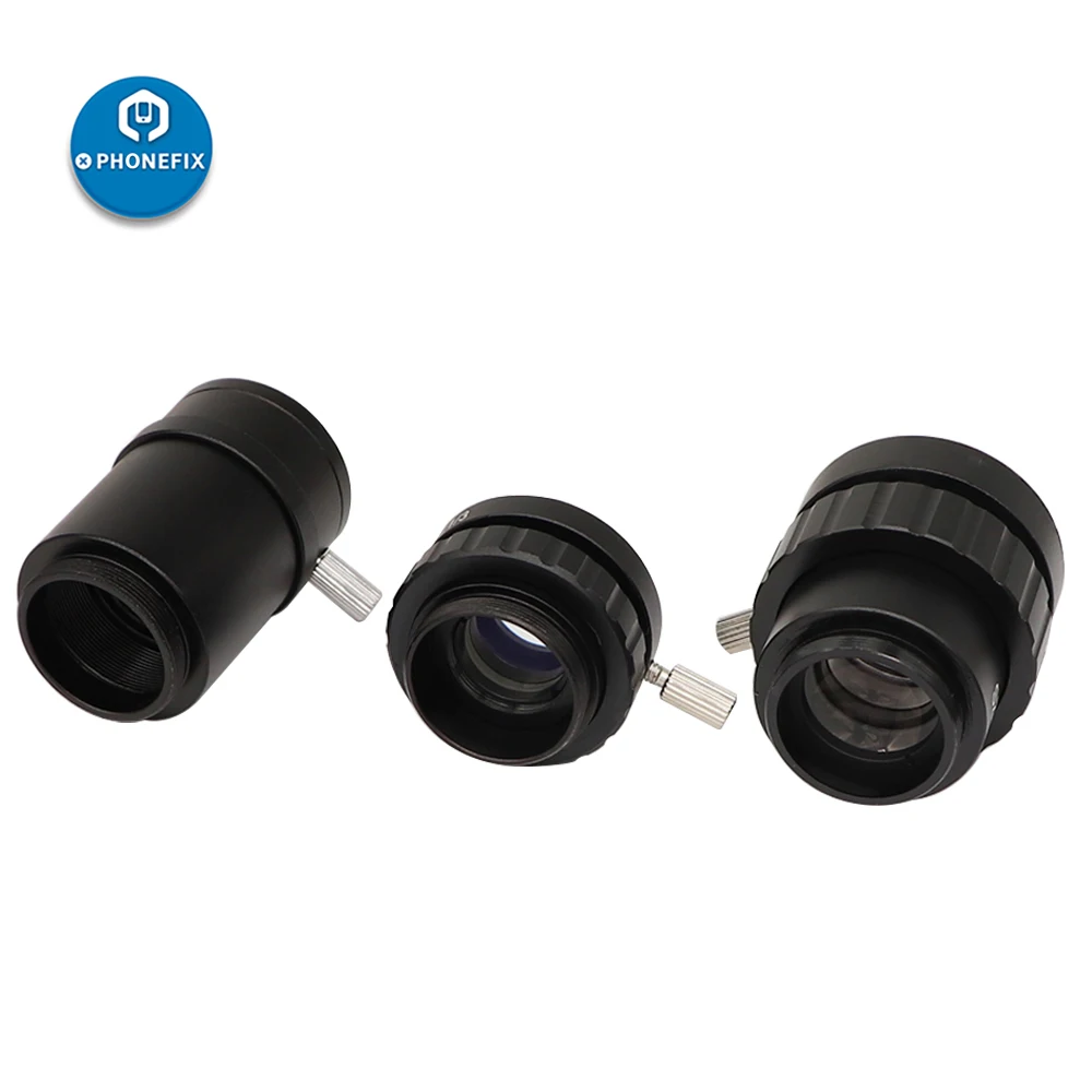 Фото SZMC TV1/2 TV1/3 CTV C-Mount адаптер для микроскопа промышленный цифровой тринокулярный микроскоп камера Замена аксессуары №5