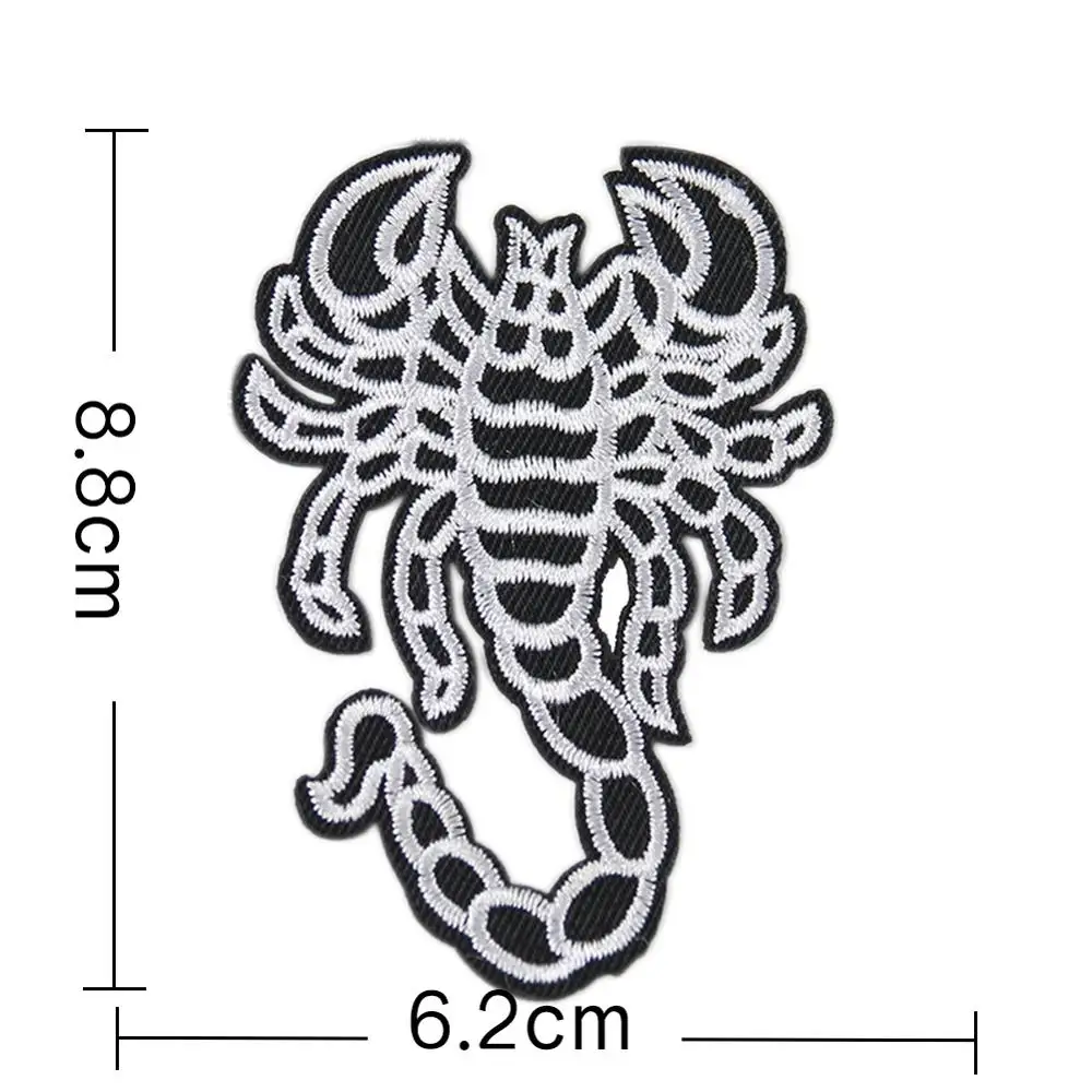 Scorpion Embroidered Cloth Iron On Patch