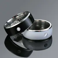 1PC NFC Multifunctional Smart Finger Digital Ring For Connect All Android Phones Equipment Stainless Steel Couple Ring Jewelry - Image 2