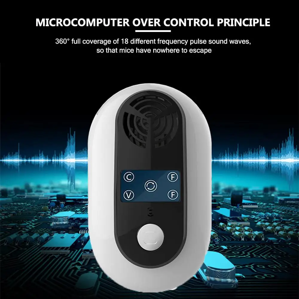 Electronic Pest Control Ultrasonic Pest Repeller Home Anti Mosquito Repellent Killer Rodent Bug Reject Mole Mice EU US UK Plug