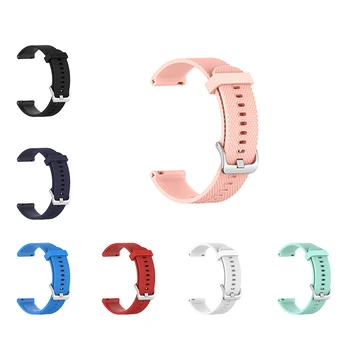 

Smart watch Accessories 18MM Silicone Strap WatchBand For Ticwatch c2 Smartwatch Garmin Vivoactive 4S Vivoactive4S