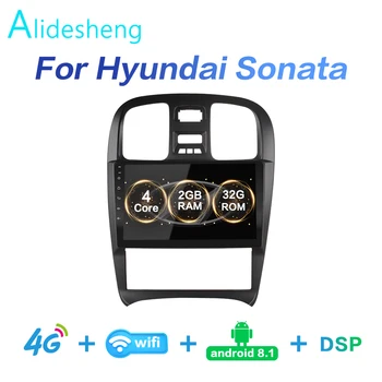 

2GRAM+32GROM DSP 2 din Android 8.1 4G NET Car Radio Multimedia Video Player For Hyundai Sonata 2003-2009 2005 years WiFi BT