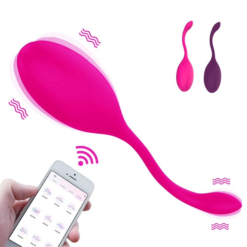 APP Vibrators Wireless Remote Control Vibrating Egg Vaginal Ball G Spot Clitoris Stimulator Vagina Kegel Ball Vibrators Sex Toys 1