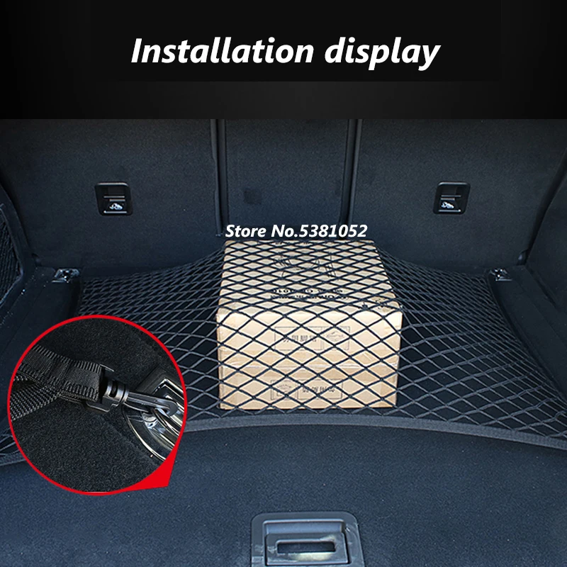 NEW Car Trunk Storage Fixed Net for Hyundai Ioniq 5 2021 2020 2019 2018 2022 Accessories Multifunctional Storage Mesh Decoration