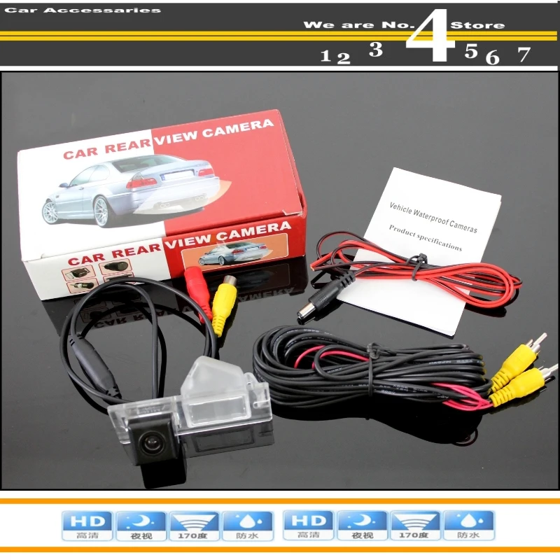 Liislee Car Camera For FIAT Freemont 2009~2014 High Quality Rear View Back Up Camera For PAL : NTSC Use | CCD with RCA3