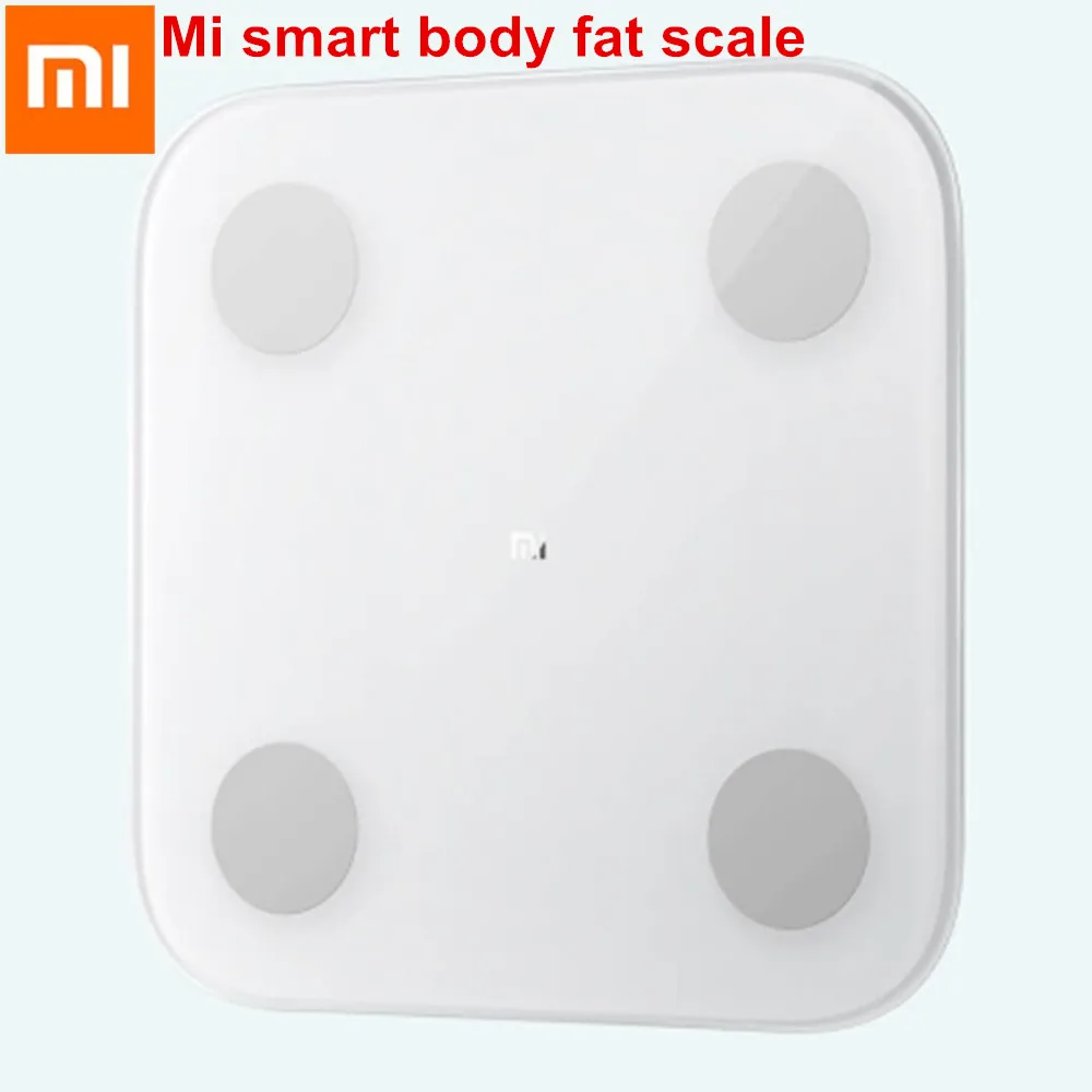 Mi Smart напольные весы 2 Bluetooth 5 0 тест на балансировку тела Fat Scale состава монитора