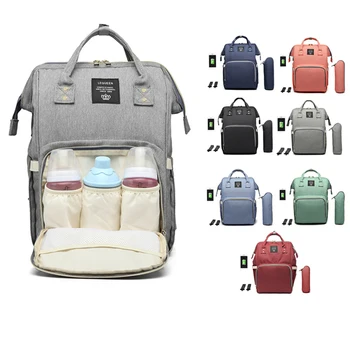 

LEQUEEN Diaper Bag Organizer For Mom Maternal Mother Nappy Backpack Stroller Baby Care Nursing Changing Bags Mochila Maternidade