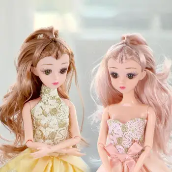 

bjd doll baby doll princess toys for girls toys for children with Clothes Outfit Shoes Wig Hair Makeup