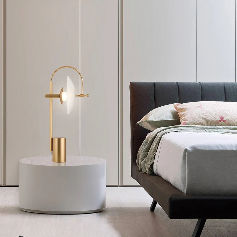 

LED Table Lamp Ellipse Magnetic Mid-air Switch USB Powered Warm White Eye-Care Night Light Decoration