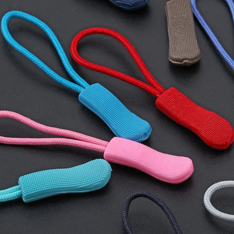 10pcs/set EDC Camping Bag Zipper Pulls Replacement Backpack Clothes Zip Cord Puller Slider Outdoor Camp Equipment Travel Kit | Спорт и