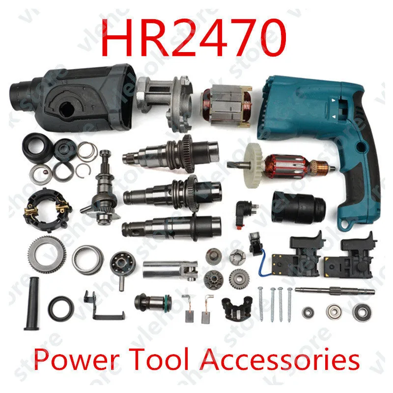 Запчасти для перфоратора Makita HR2470 HR 2470|Аксессуары электроинструментов| |