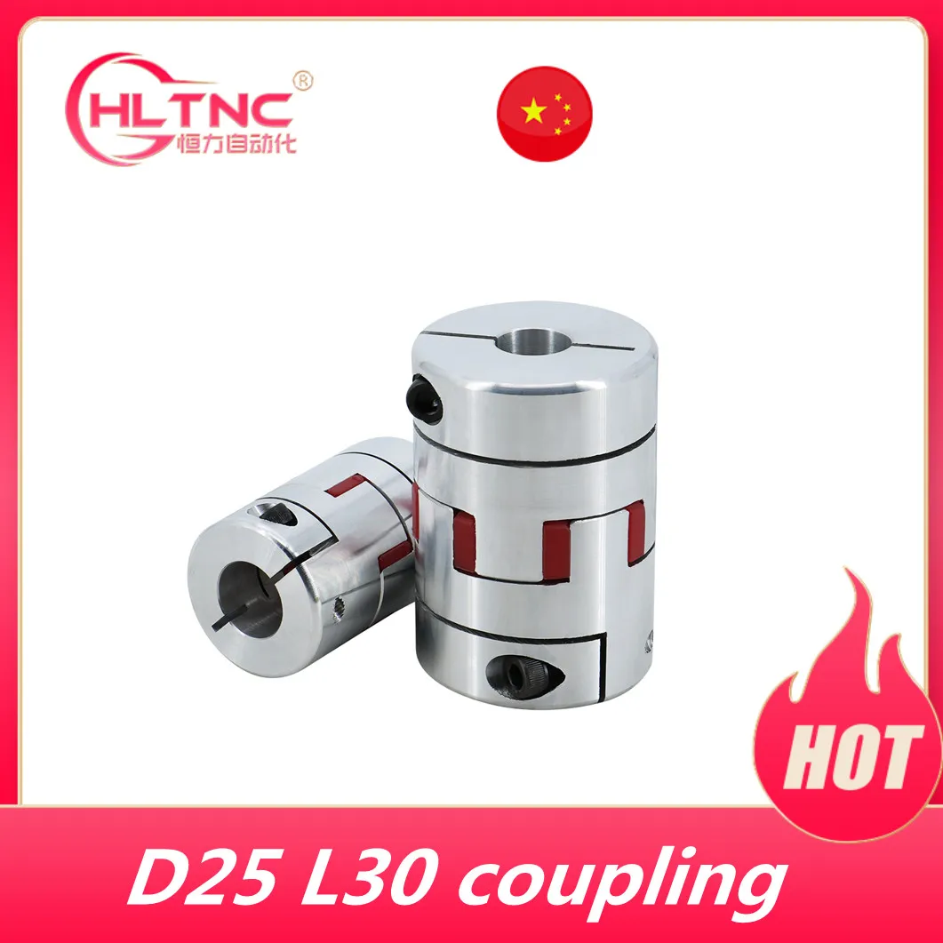 Heyiarbeit 10mm to 10mm Shaft Coupling Aluminium Flexible Plum Coupling D40 L66 Connector Flexible Coupler for 3D Printer CNC Machine and Servo Stepped Motor 