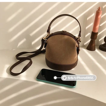 

Messenger bag women's bag new style 2019 fashion autumn and winter Mini Bucket Bag