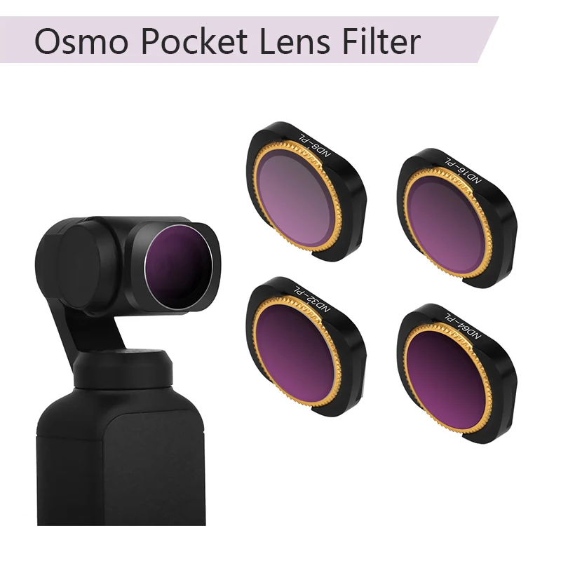 DJI OSMO карманный фильтр для камеры Профессиональный Водонепроницаемый MCUV CPL ND4 ND8 ND16 ND32 фильтр нейтральной плотности объектива для ручного карданного стабилизатора
