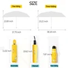 New Cartoon Duck Design Automatic Umbrella Yellow Windproof UV Protect Umbrella For Women Girl Sunny And Rainy Folding Umbrellas ► Photo 2/5