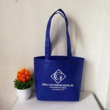 Стиль 1000 шт/партия Экологичные на заказ многоразовые рекламные нетканые сумки для покупок супермаркета с логотипом