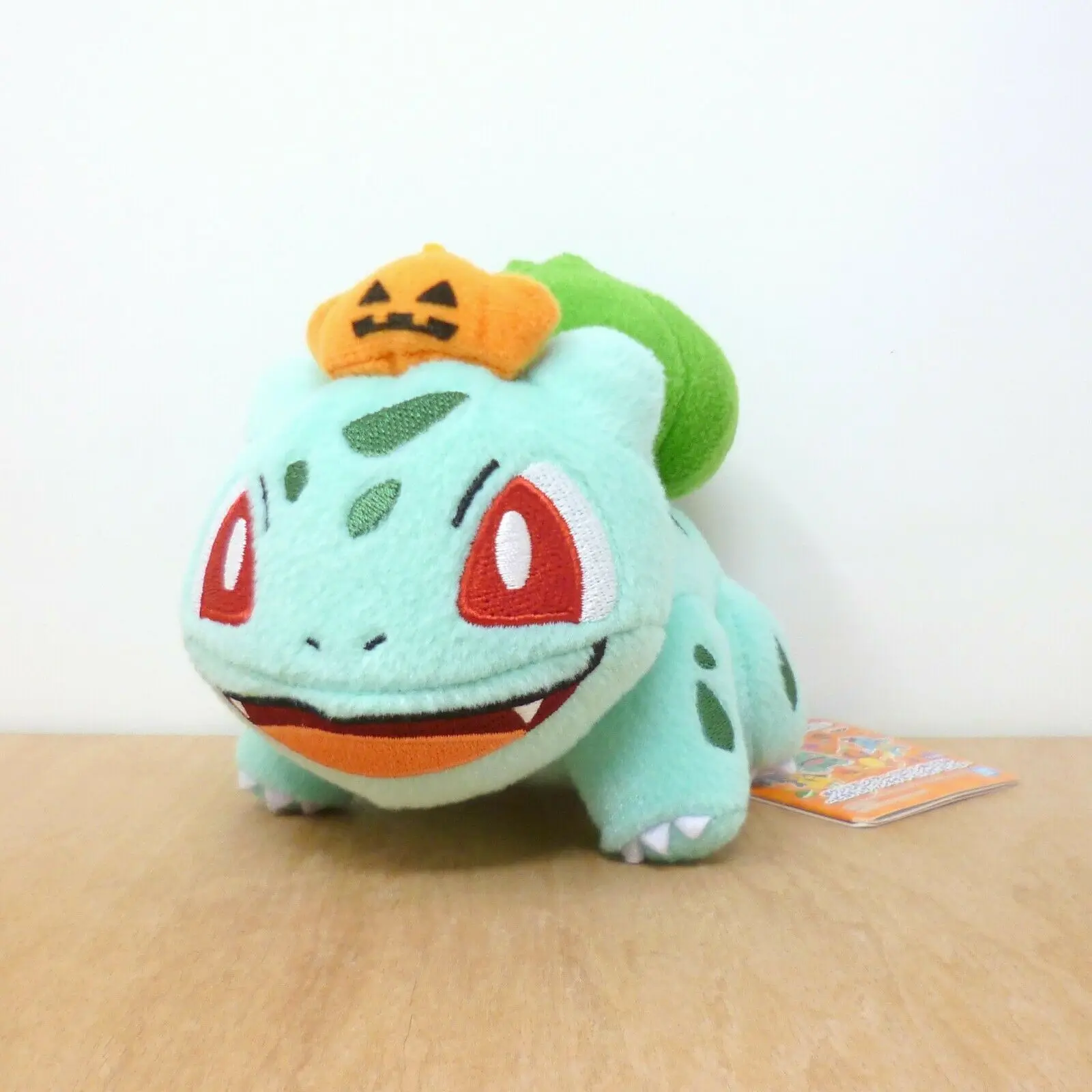 Official Pokemon Banpresto 2021 Halloween Bulbasaur UFO Plush Soft Toy Japan 4" no tag