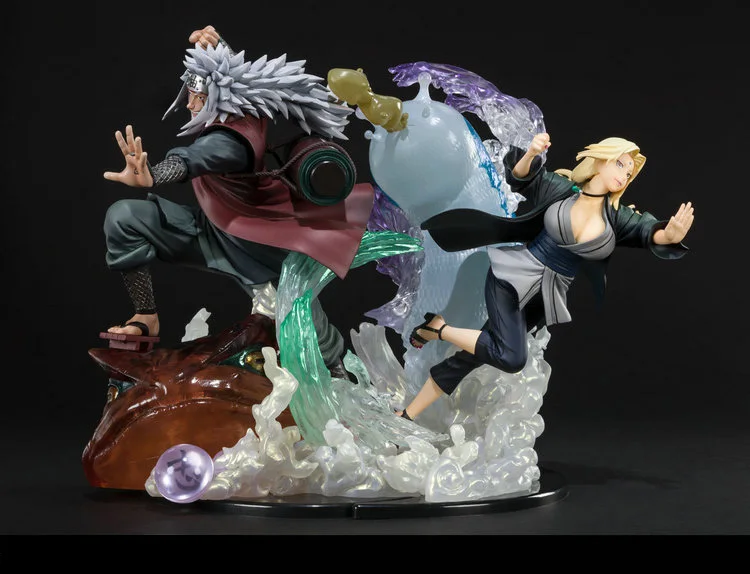 Экшн фигурка из ПВХ Наруто Джирайя Цунаде ноль аниме Jiraiya Tsunade модель