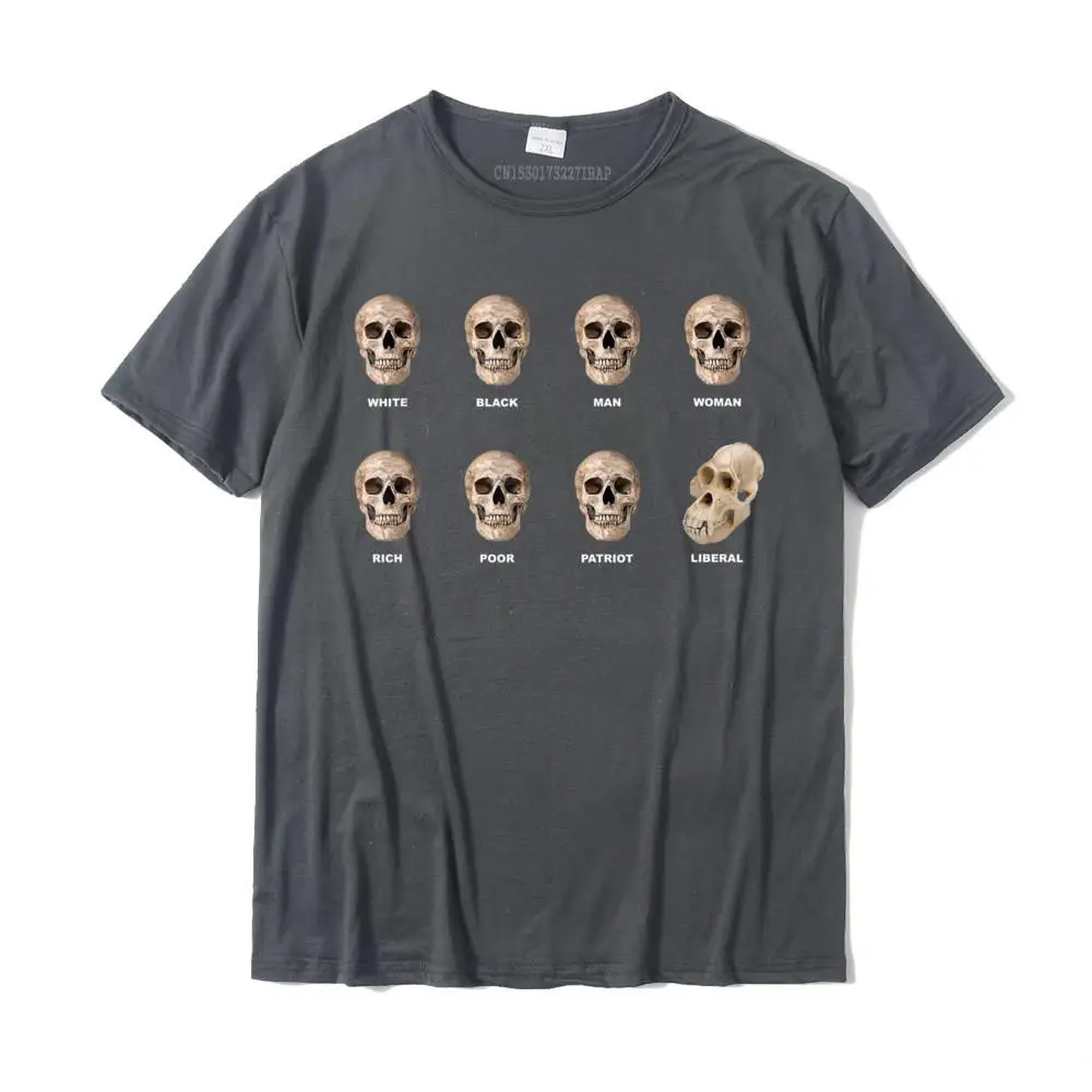 Casual Tshirts Customized Short Sleeve Brand O-Neck 100% Cotton Fabric Tops & Tees Design Tops Shirts for Men Summer Funny Skull Anti Liberal tee shirt T-shirt Tshirt__MZ22592 carbon