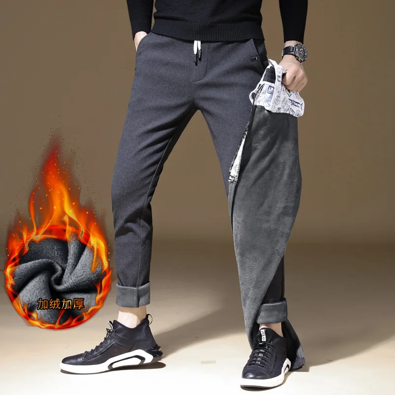 Спортивные брюки 2019 мужские s Модные джоггеры pantalon homme шаровары мужской зимний