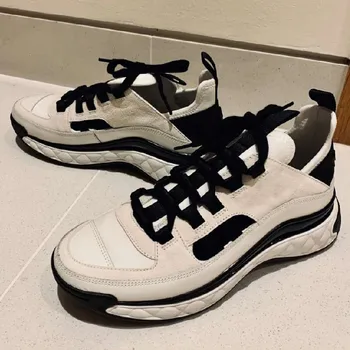 

2020 Spring Casual White Shoes Women Platform Sneakers Patchwork Fashion Brand Ladies Chunky footware Female zapatos de mujer