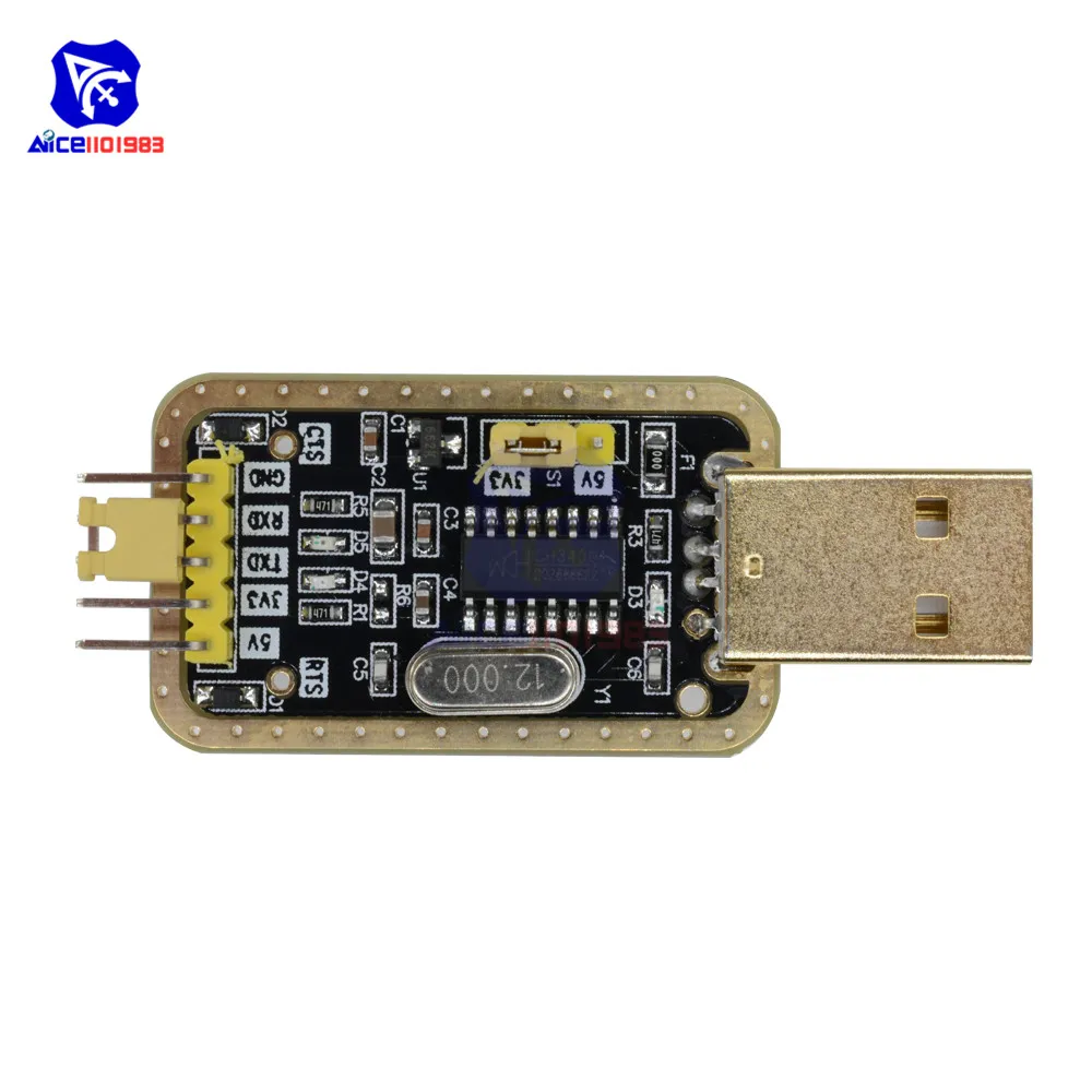 Diymore CH340 CH340G USB программист модуль RS232 к ttl модуль обновления USB к последовательному порту