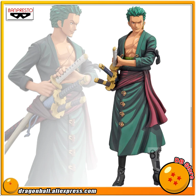 Japan Anime One Piece Original Banpresto Grandista Collection Figure Roronoa Zoro Mangacolor Ver Action Figures Aliexpress