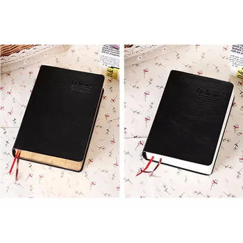 

Vintage Thick Paper Notebook Notepad PU+Paper Bible Diary Book Journals Agenda Planner School Office Stationery Supplies